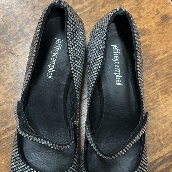 Jeffrey Campbell rhinestone embellished Mary Jane’s - Picture 2 of 6
